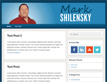 Tablet Screenshot of markshilensky.com